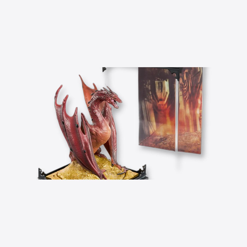 Figura the noble collection bilbo el hobbit diorama smaug (imagen 5 de 6)