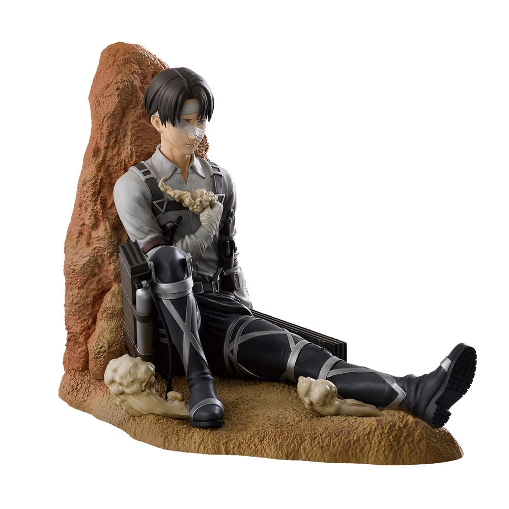 Banpresto Figura Ichibansho Levi Battle of Heaven and Earth Mega Impact Attack on Titan 11cm (imagen 3 de 3)