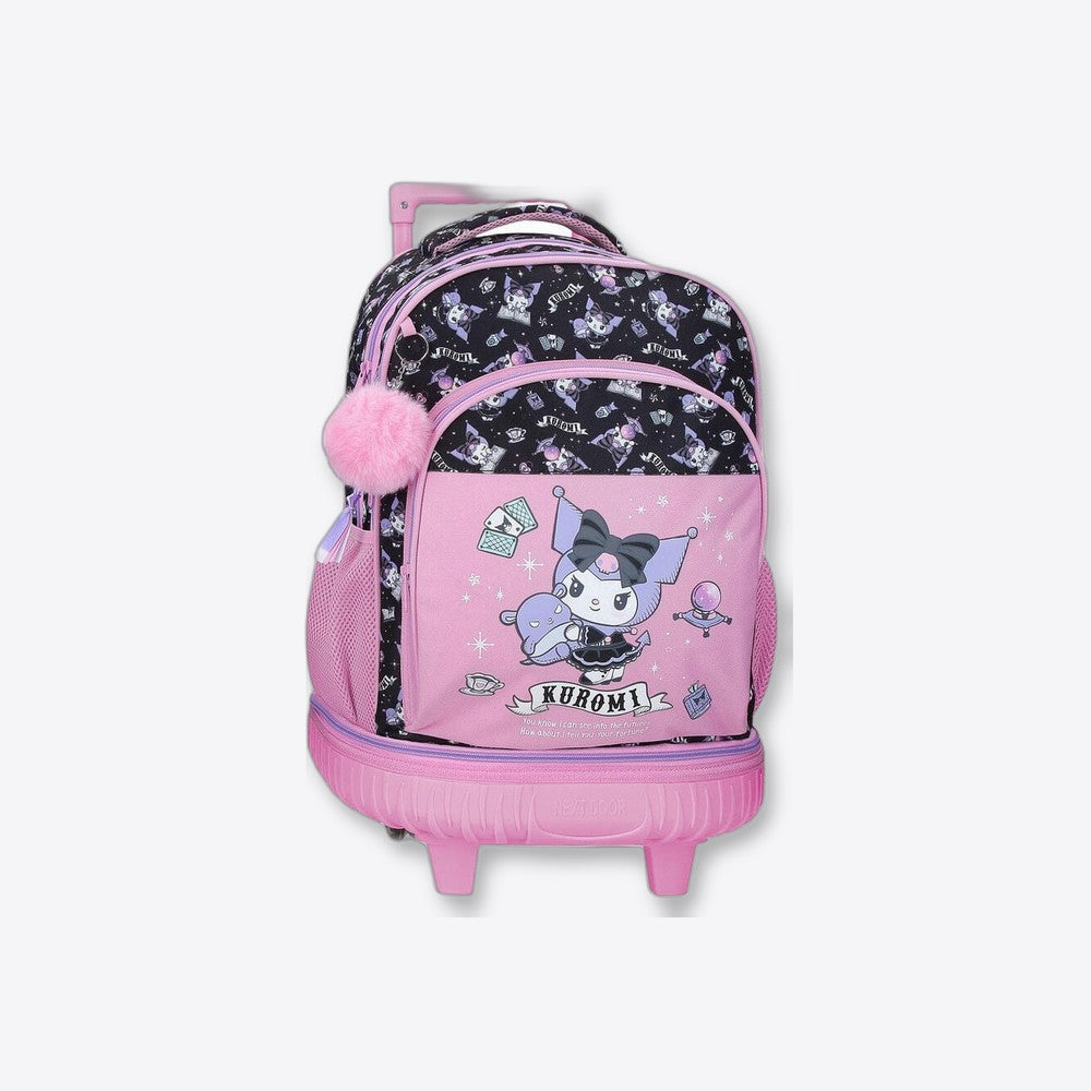 Joumma Bags Trolley compact Telling Kuromi Hello Kitty extraible 43cm (imagen 5 de 6)