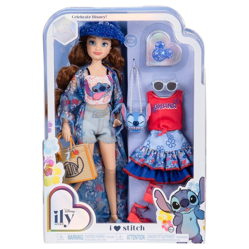 Jakks Pacific Muñeca Fashion Doll Stitch Disney ily 4Ever 28cm