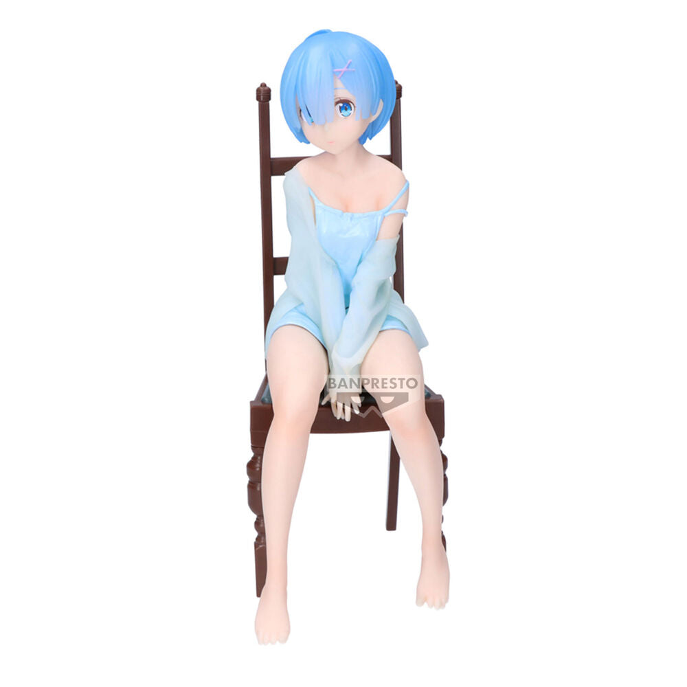 Banpresto Figura Rem Relax time Re:Zero Starting Life in Another World 20cm