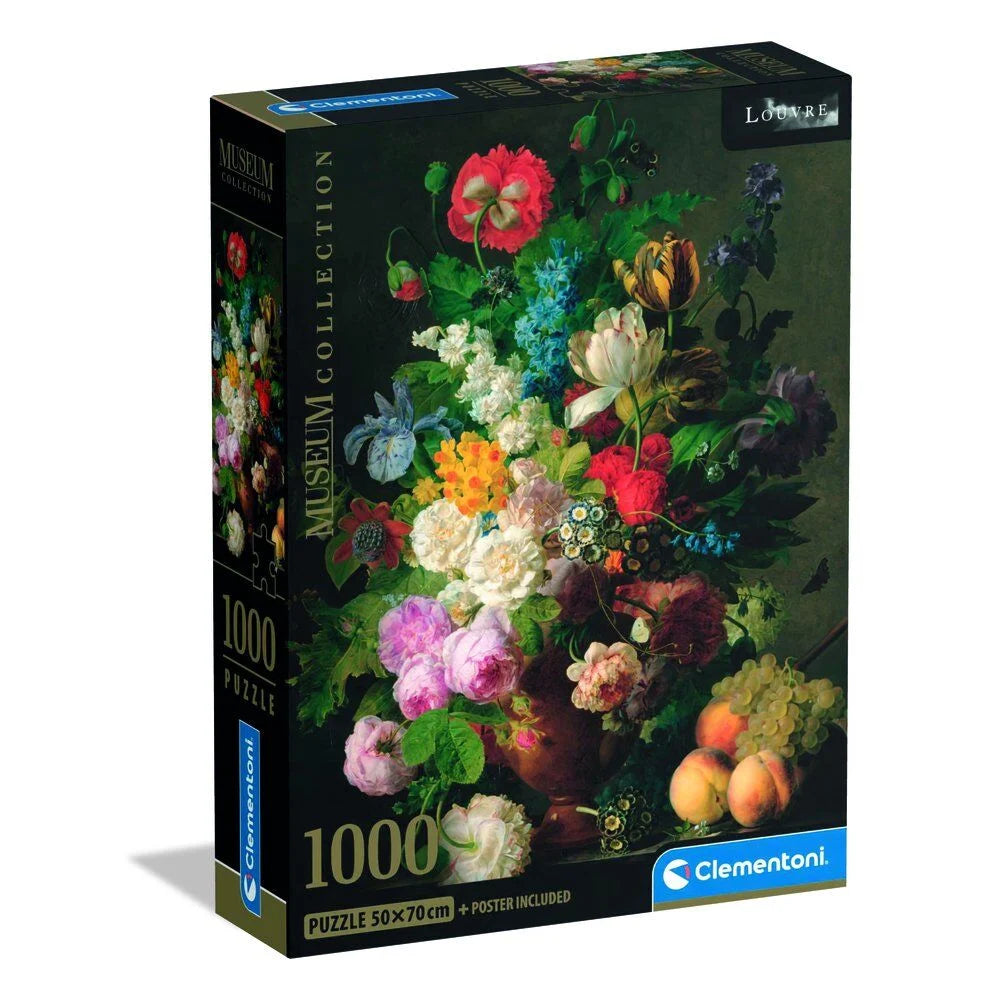 Puzzle Cuenco de Flores Van Dael 1000 Piezas Museo Arte