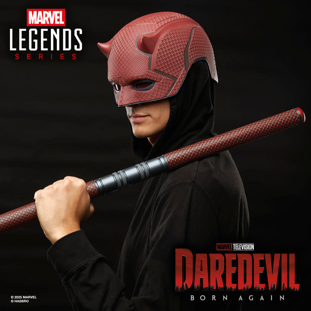 Marvel Legends Réplica Máscara + Bastón Daredevil Born Again