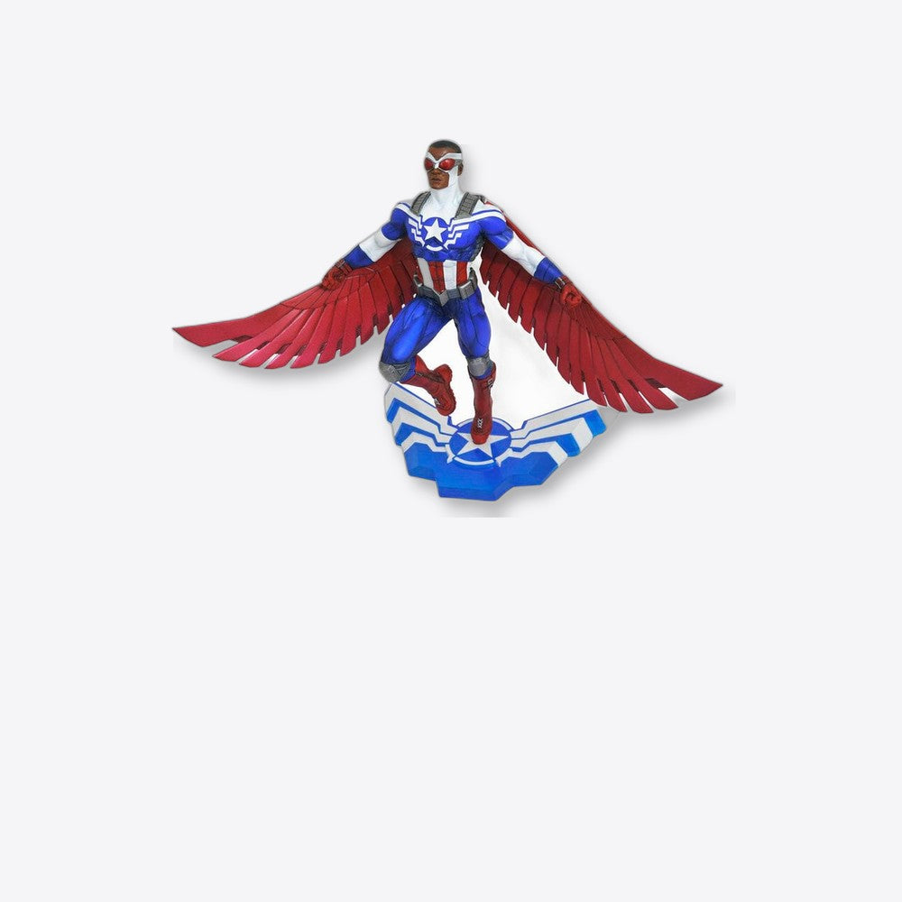 Diamond Select Estatua diorama Captain America Sam Wilson 25cm (imagen 6 de 6)