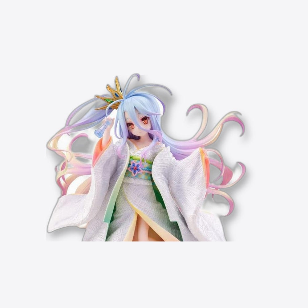 Figura good smile company no game no life 1 - 7 scale shiro shiromuku 22.5cm (imagen 3 de 6)