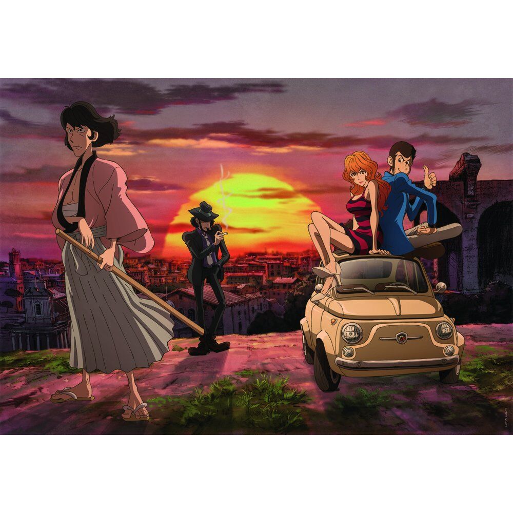 Lupin III Puzzle 1000 Piezas - El Ladrón Caballero