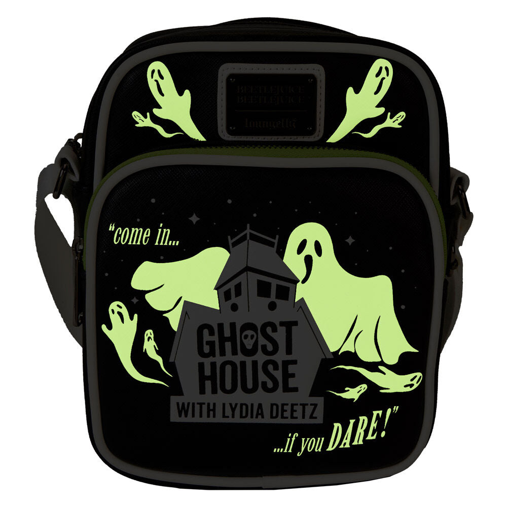 Bolso bandolera Ghost House Beetlejuice 2 Loungefly (imagen 3 de 6)