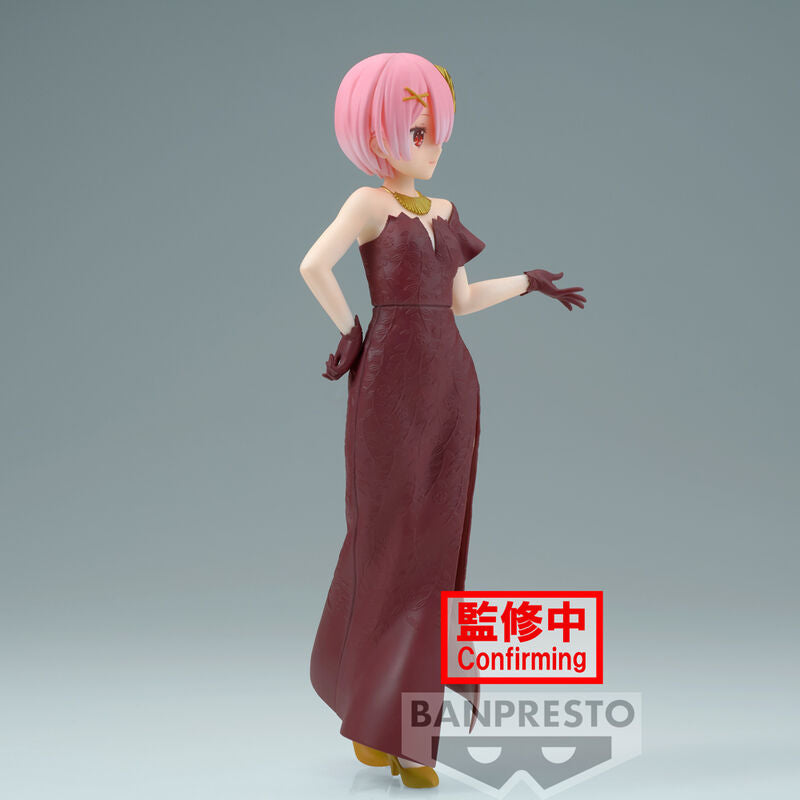 Re:Zero Figura Ram Glitter & Glamours 23cm Banpresto