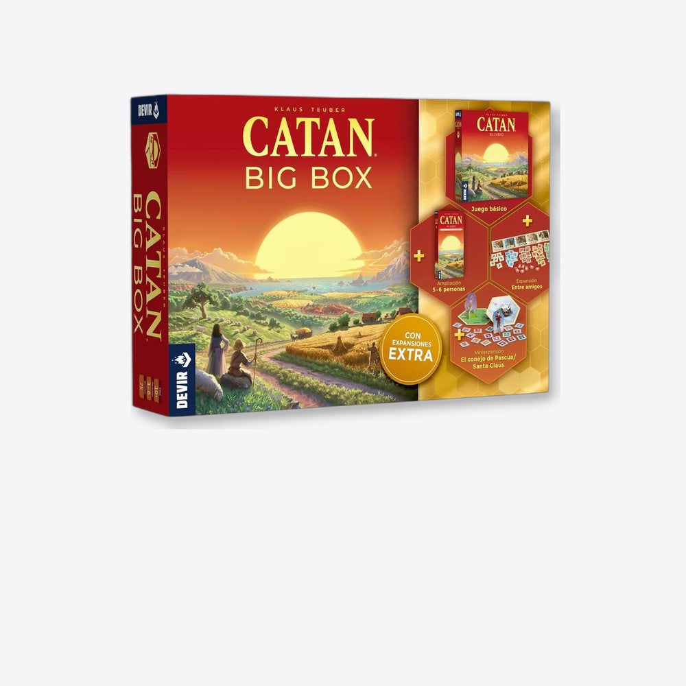 Juego de mesa devir catan big box pegi 10 (imagen 6 de 6)