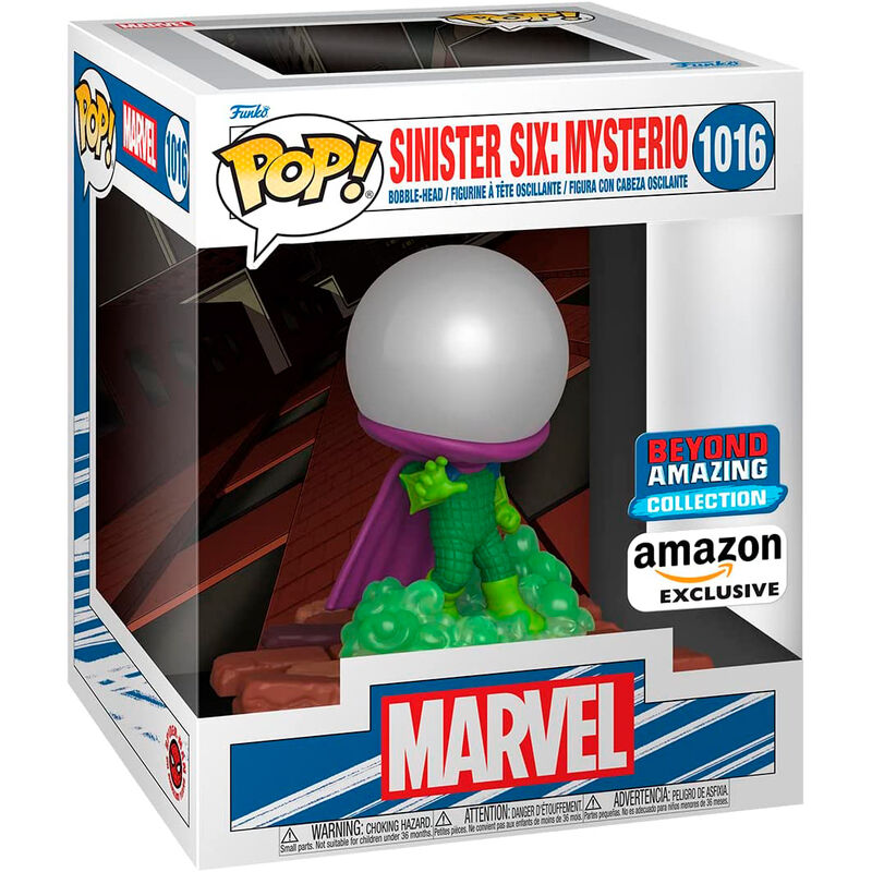 Funko Figura POP Deluxe Marvel Sinister Six Mysterio Exclusive (imagen 2 de 3)