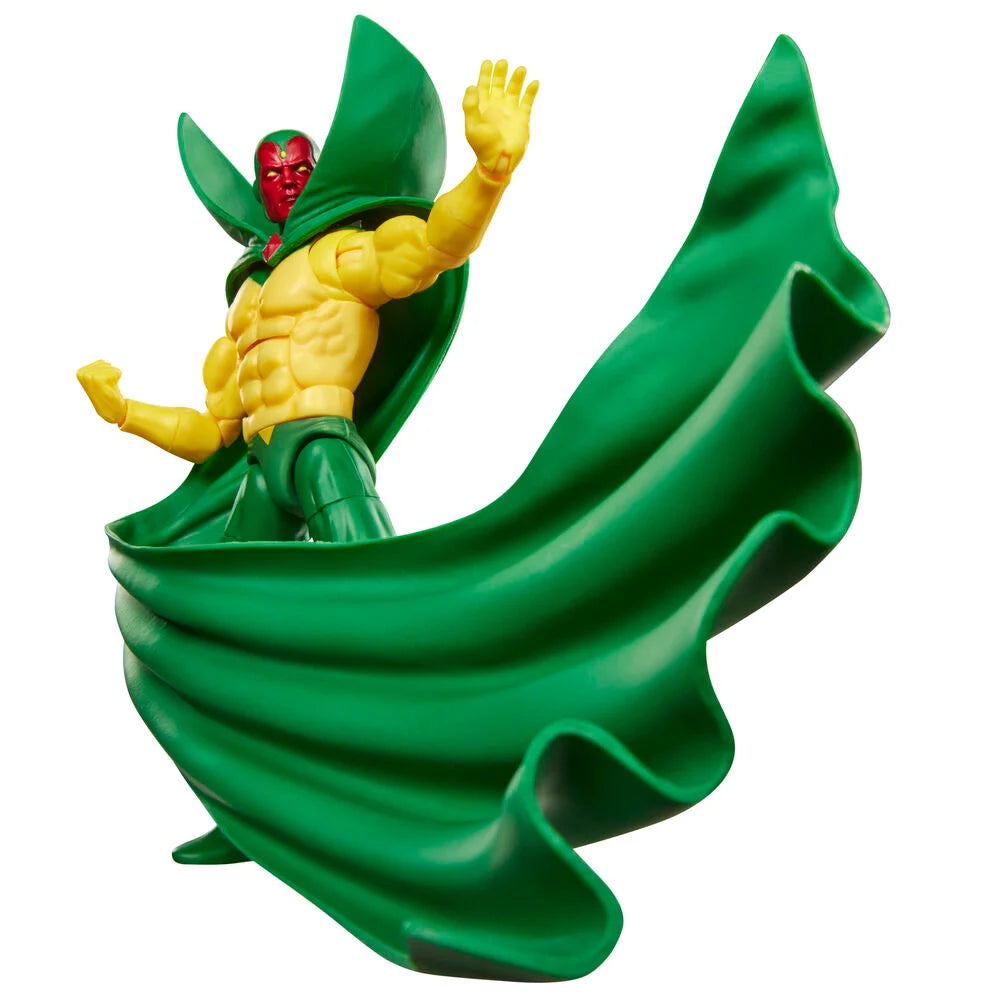 Hasbro Blister 2 figuras Vision y Scarlet With Avengers Earts Mightiest Heroes Marvel Legends Series 15cm (imagen 4 de 10)