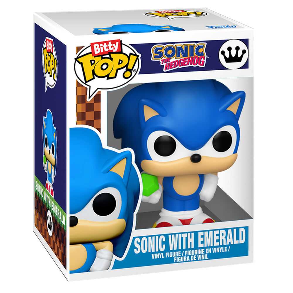 Sonic The Hedgehog Figura Bitty POP Boxes Sonic 2 Diorama Funko