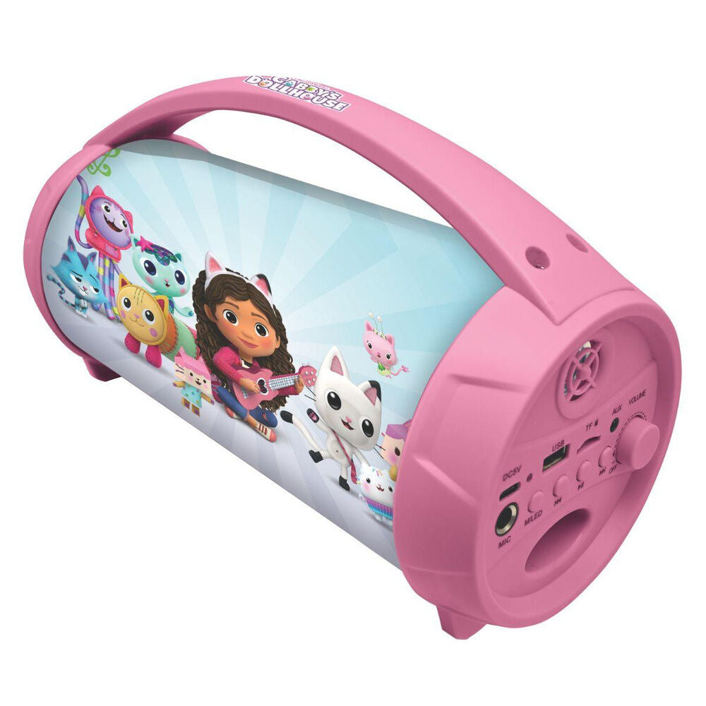 Lexibook Altavoz Bluetooth Luminoso + Microfono La Casa de Muñecas de Gabby (imagen 2 de 6)