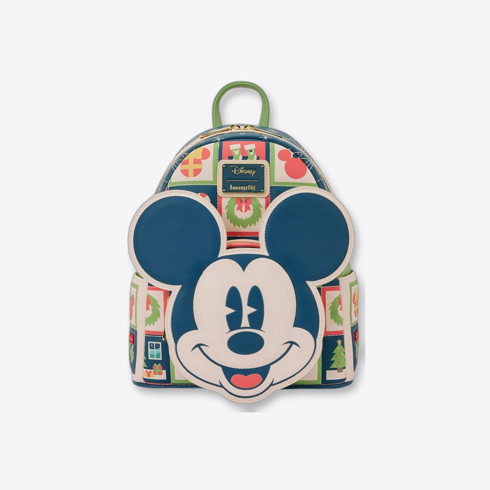 Mochila Mickey Holiday Disney Loungefly (imagen 5 de 6)
