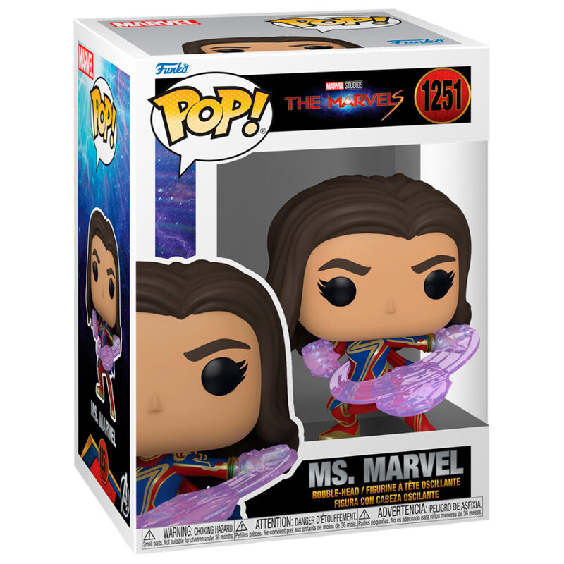 Marvel The Marvels Figura POP Ms Marvel Kamala Khan Funko