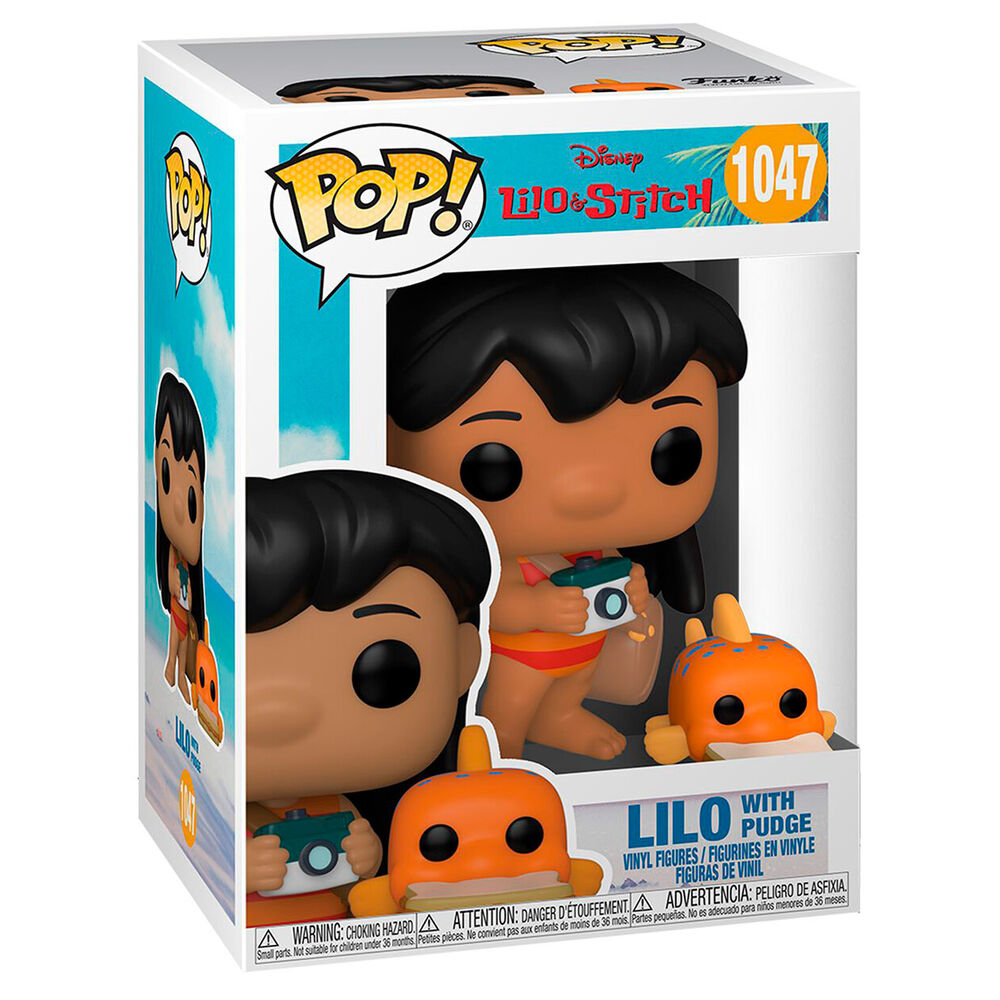 Lilo & Stitch Lilo with Pudge - Pop Vinyls | Disney