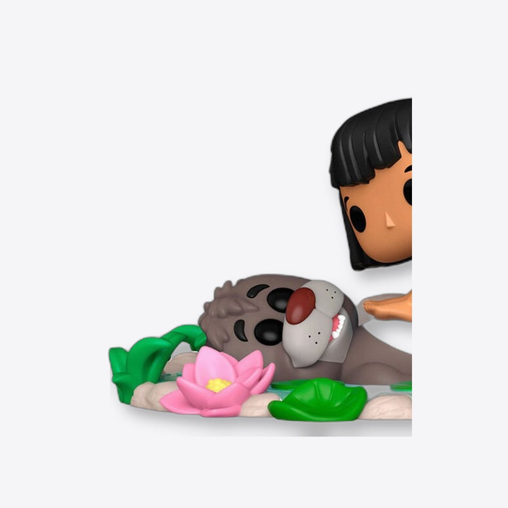 Funko Figura POP Moment Disney El Libro de la Selva Baloo & Mowgli (imagen 4 de 6)