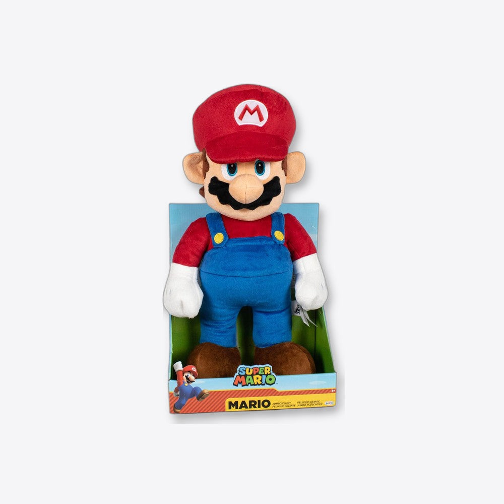 Jakks Pacific Peluche Jumbo Super Mario Nintendo 50cm (imagen 2 de 6)