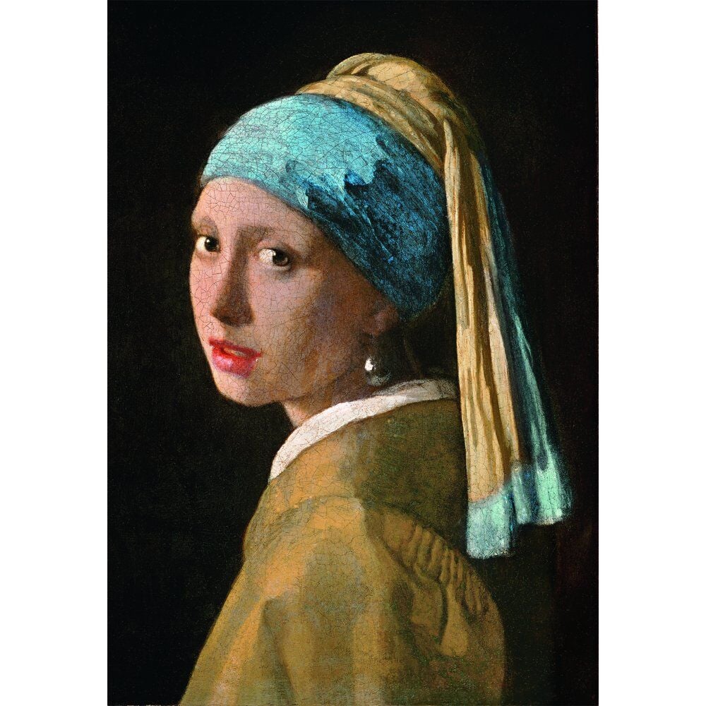 Girl with Pearl Earring Puzzle - 1000 Pieces | Clementoni