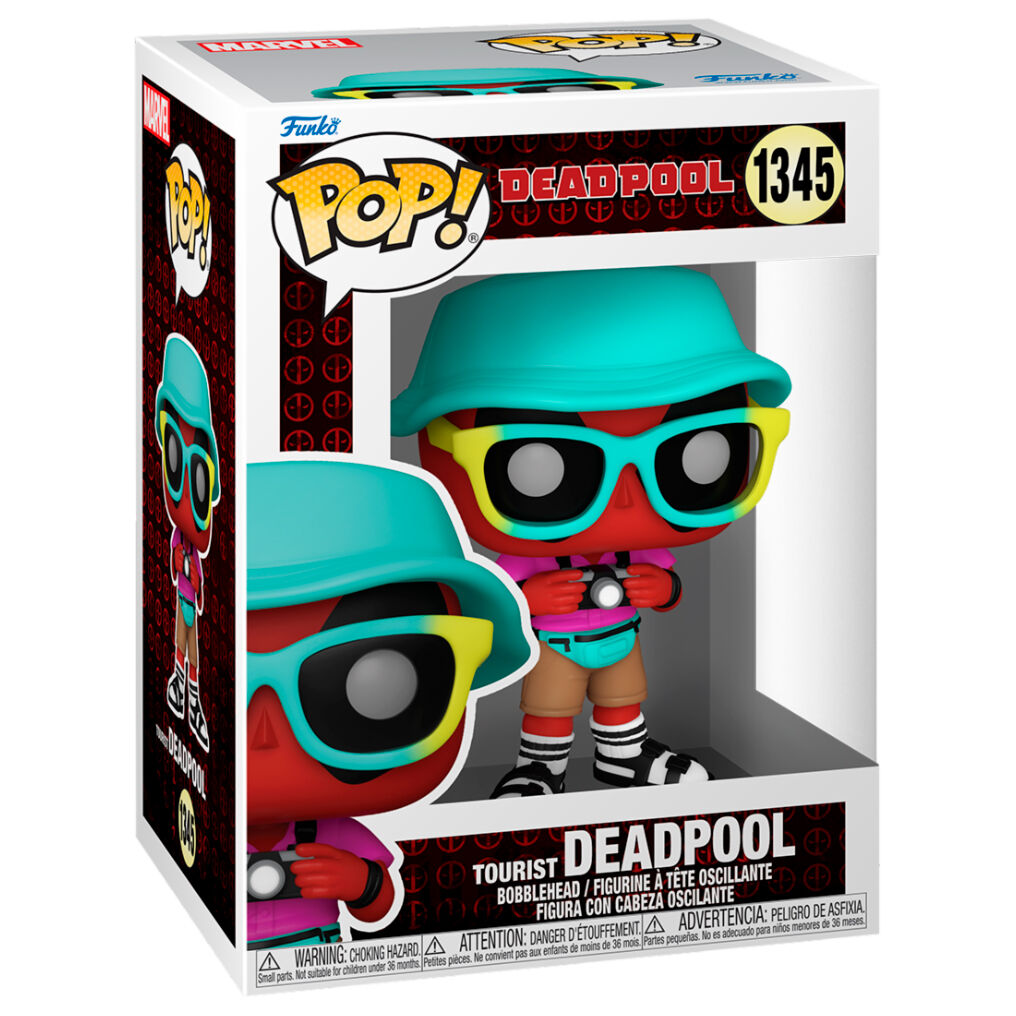 Marvel Figura POP Deadpool Tourist Funko