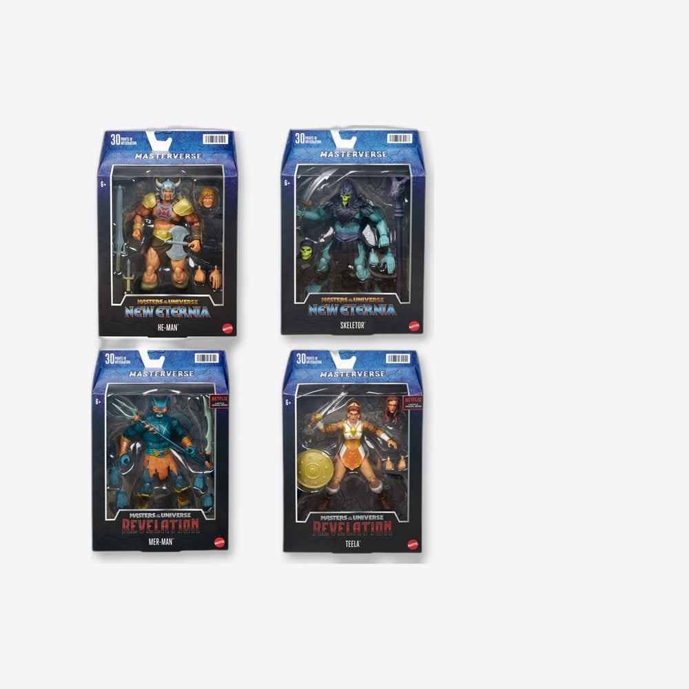 Desconocido Surtido figuras mattel masters of the universe 6 unidades (imagen 6 de 6)