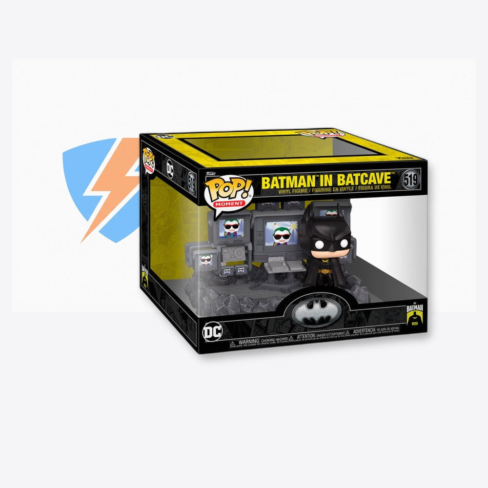 Funko Figura POP Moments DC Comics Batman in Batcave (imagen 5 de 6)