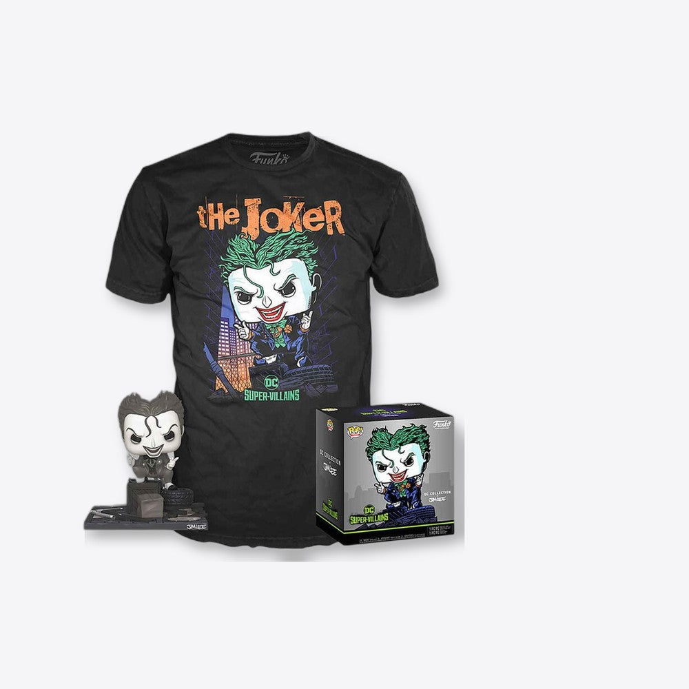 Funko Set figura POP & Tee DC Comics Jim Lee Joker (imagen 6 de 6)