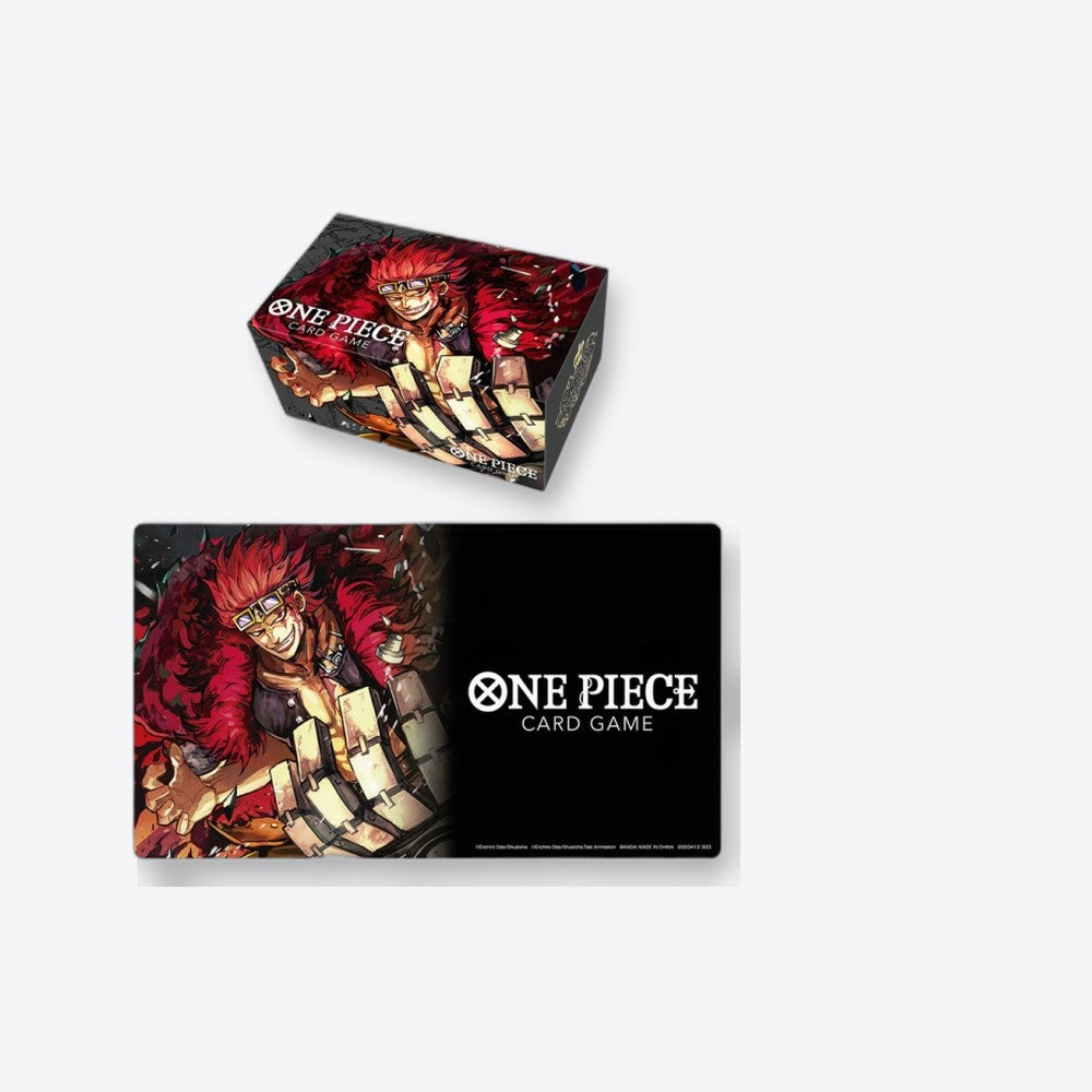 Bandai Rojo Tapete y caja de almacenamiento one piece eustass kid (imagen 6 de 6)