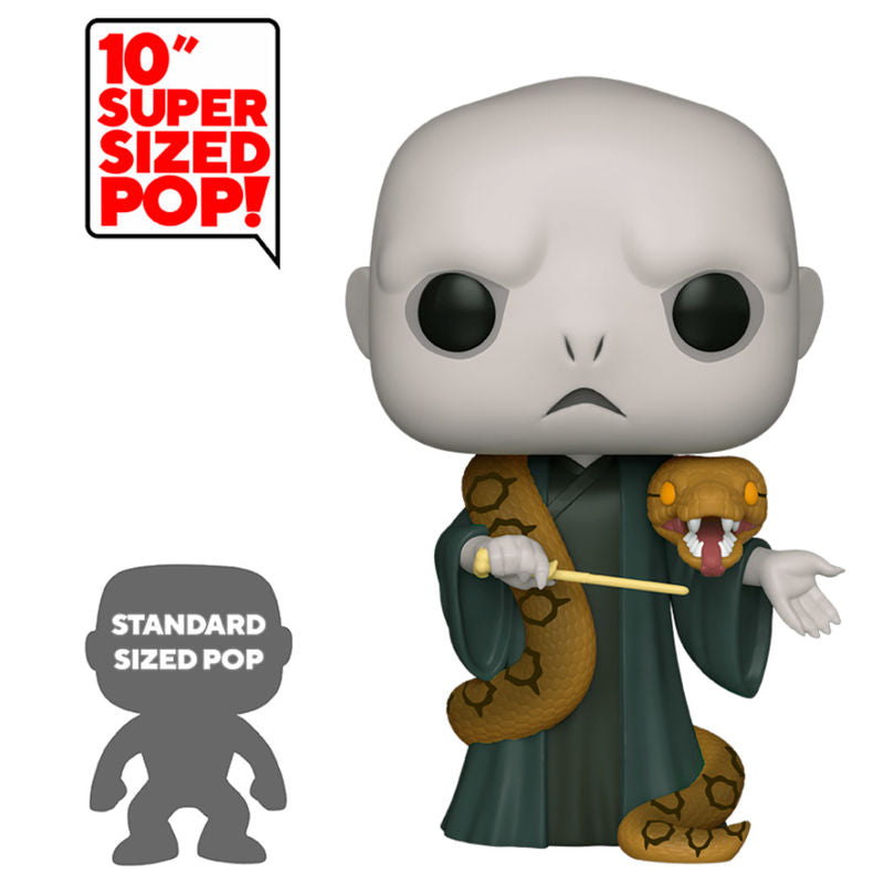 Funko Figura POP Harry Potter Voldemort with Nagini 25cm (imagen 2 de 6)