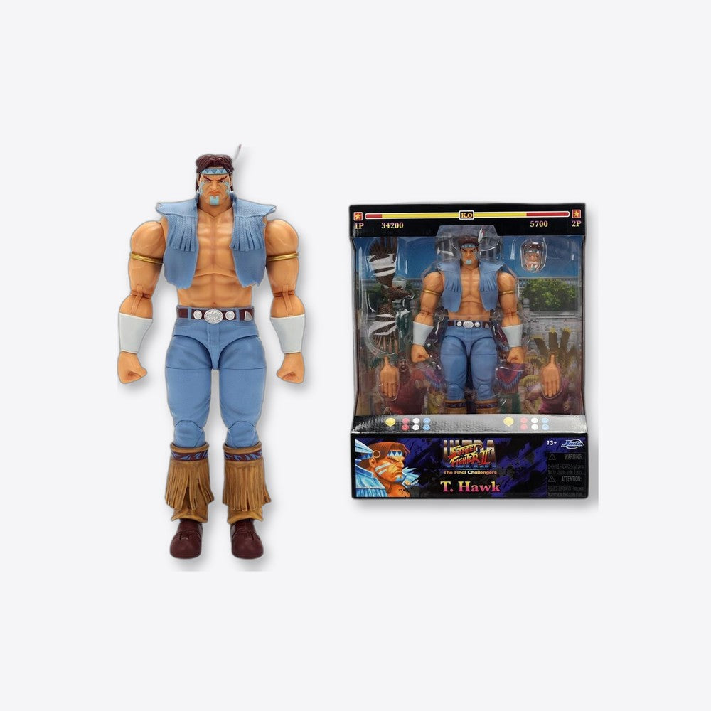 Jada Toys Figura T Hawk Street Fighter II 17cm (imagen 5 de 6)