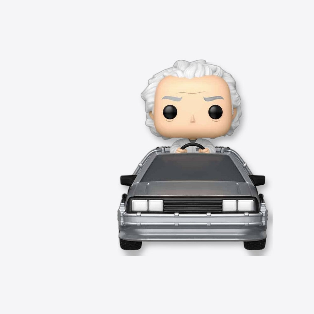 Funko Figura POP Rides Deluxe Regreso al Futuro Doc With Time Machine (imagen 5 de 6)