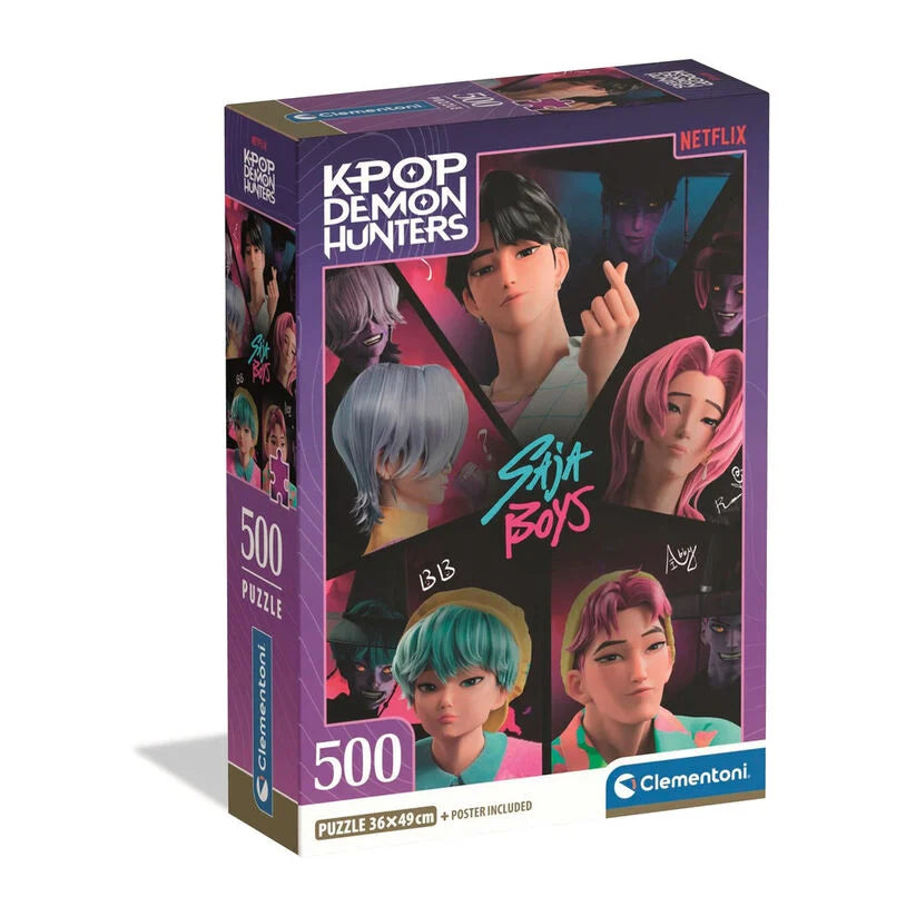 K-Pop Demon Hunters Puzzle CB 500 Piezas