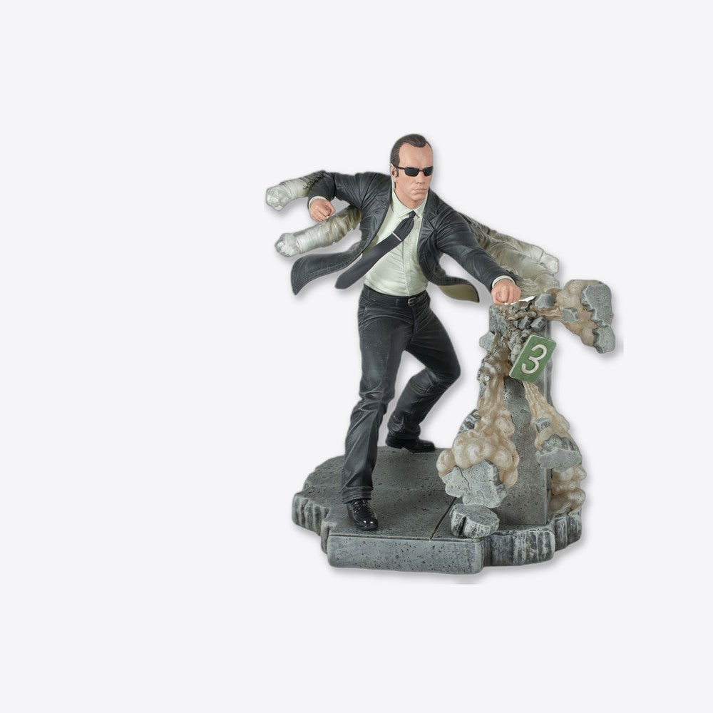 Diamond Select Toys Figura diamond collection the matrix gallery agent smith (imagen 4 de 6)