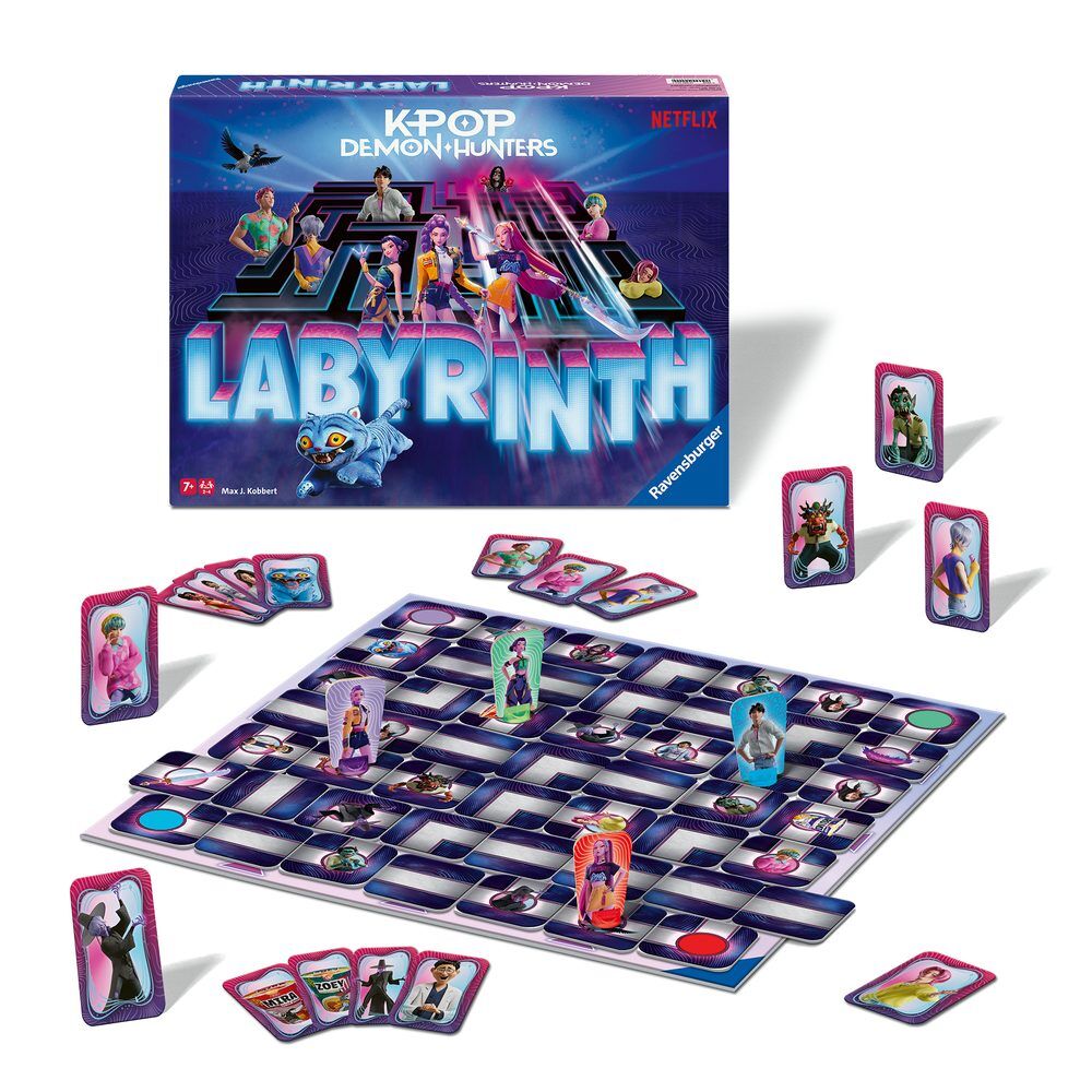 Ravensburger Juego de Mesa Labyrinth KPop Demon Hunters