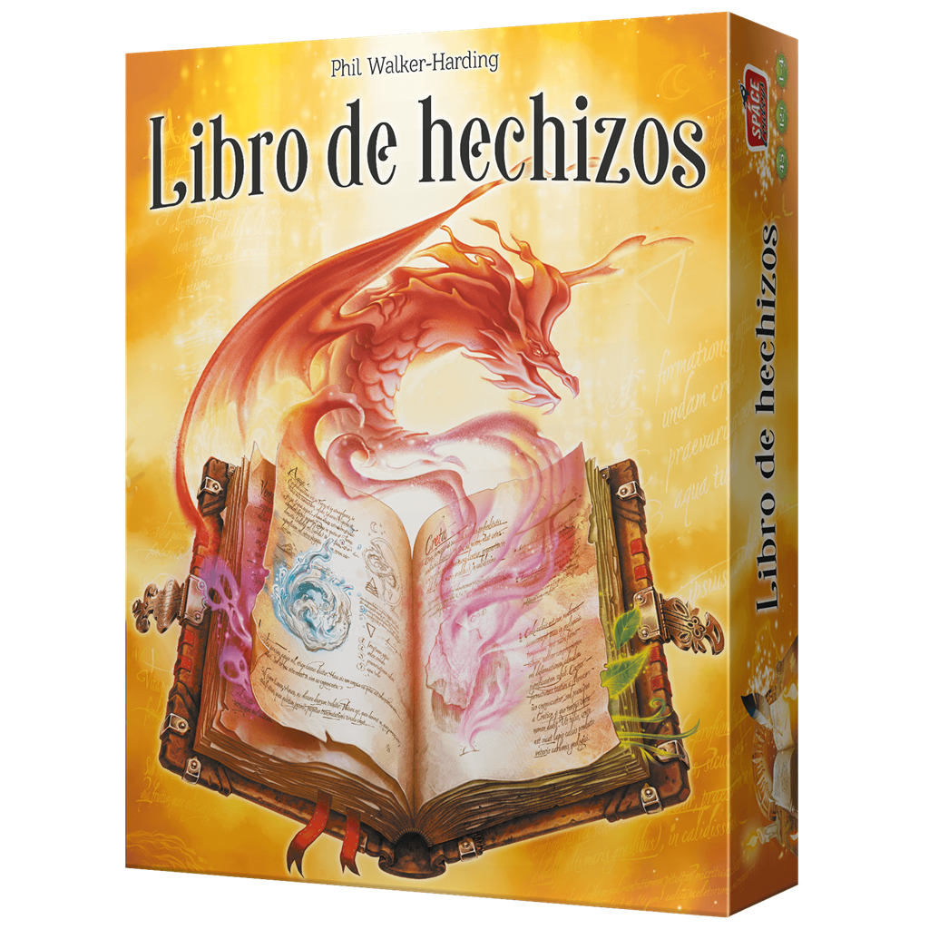 Asmodee Juego de mesa libro de hechizos