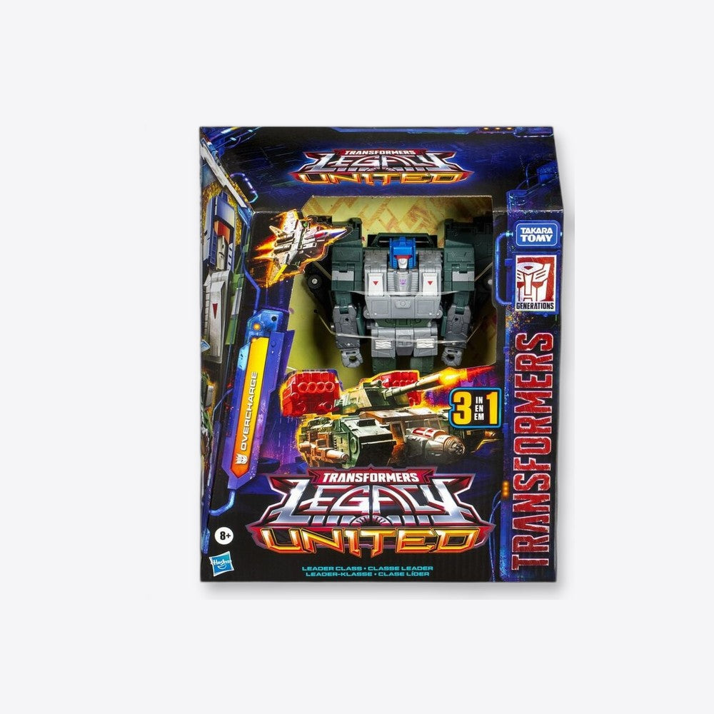 Hasbro Figura Deluxe Overcharge Transformers Legacy United 19cm (imagen 5 de 6)