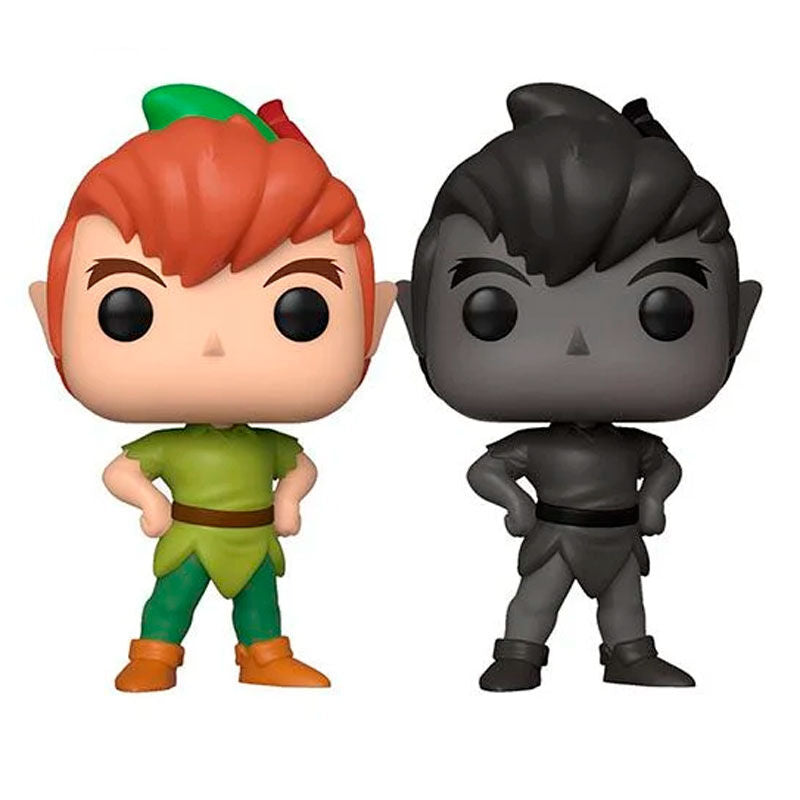 Funko Blister 2 figuras POP Disney Peter Pan - Peter Pan & Peter Pans Shadow Exclusive (imagen 2 de 6)