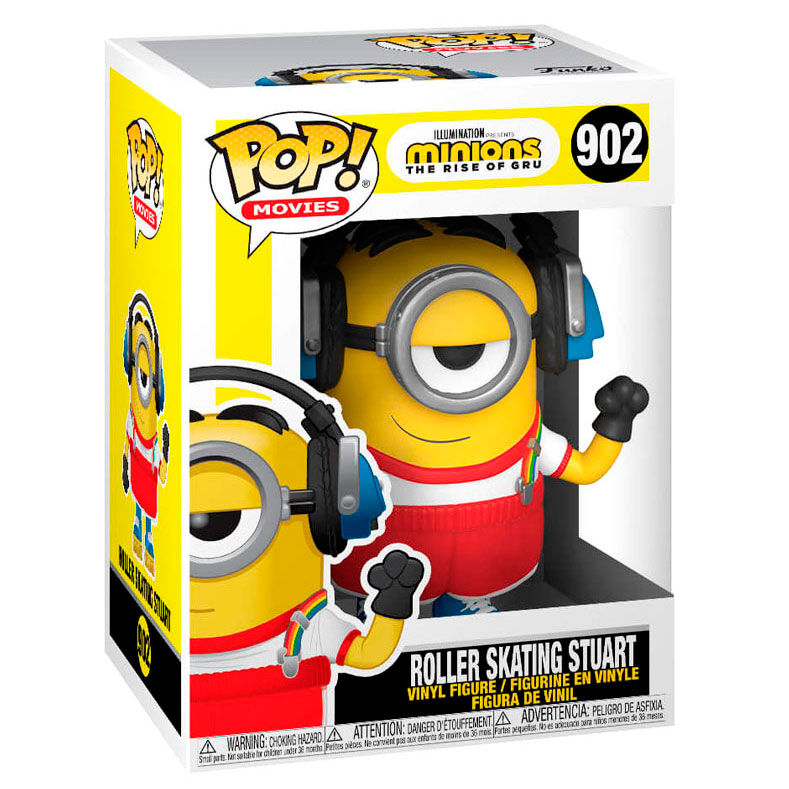 Figura POP Minions 2 - Stuart Roller Skating | Funko
