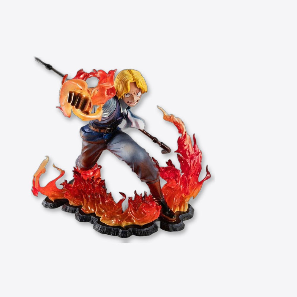 Figura megahouse one piece sabo fire fist inheritance p.o.p. edicion limitada (imagen 6 de 6)