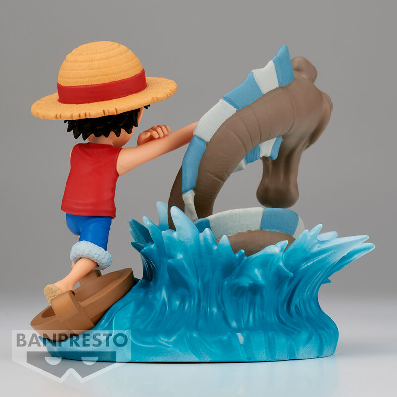 Banpresto Figura Monkey D Luffy vs Local Sea Monster Log Stories One Piece 7cm (imagen 5 de 6)