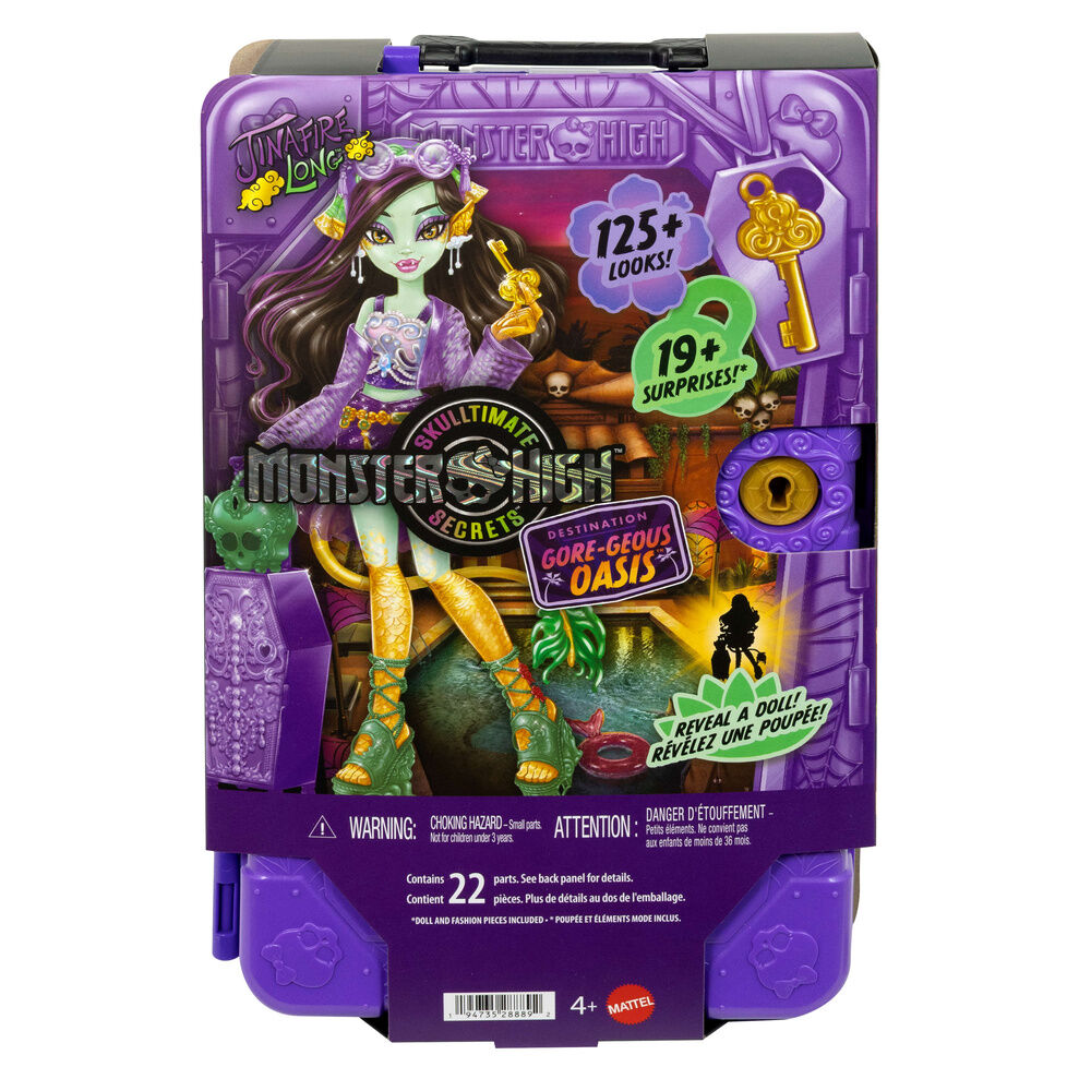 Mattel Muñeca Jinafire Skulltimate Secrets Series 7 Monster High (imagen 3 de 6)