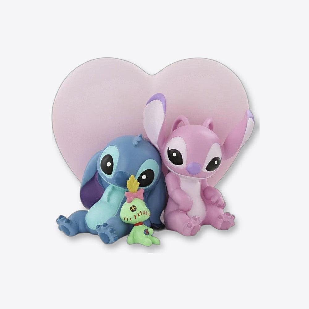 Figura iluminada enesco disney stitch y angel (imagen 2 de 6)