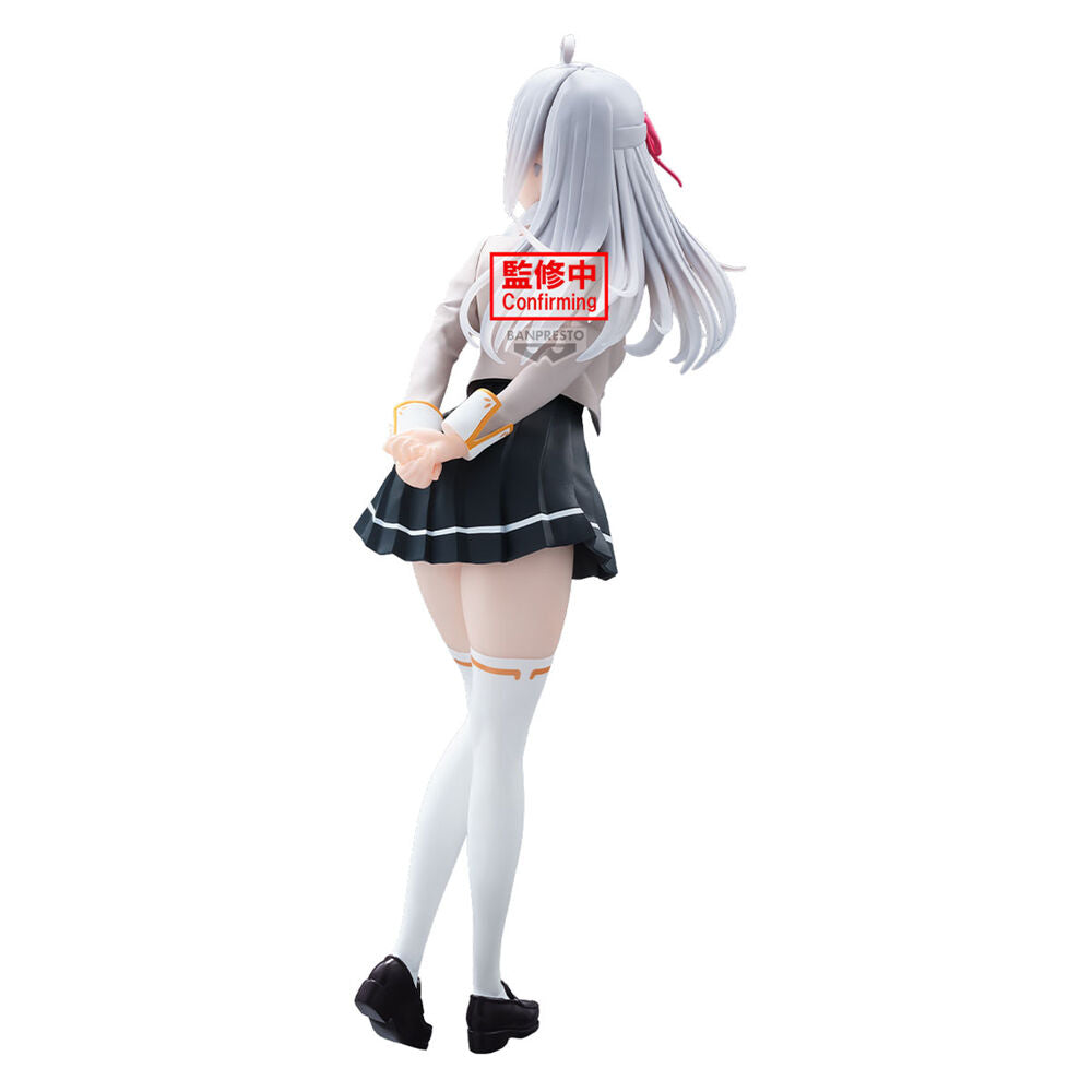 Banpresto Figura Alya School Uniform Glitter & Glamorous Alya Something Hides Her Feelings in Russian 23cm (imagen 2 de 5)