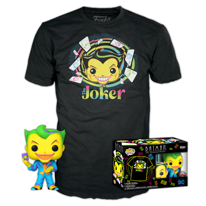 Funko Set figura POP & Tee DC Comics Batman Joker Exclusive
