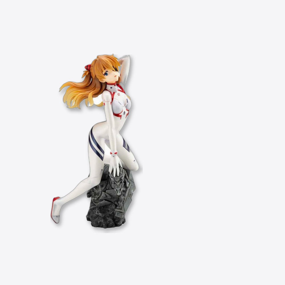 Figura kotobukiya evangelion asuka shikinami langley white plugsuit 23 cm (imagen 6 de 6)