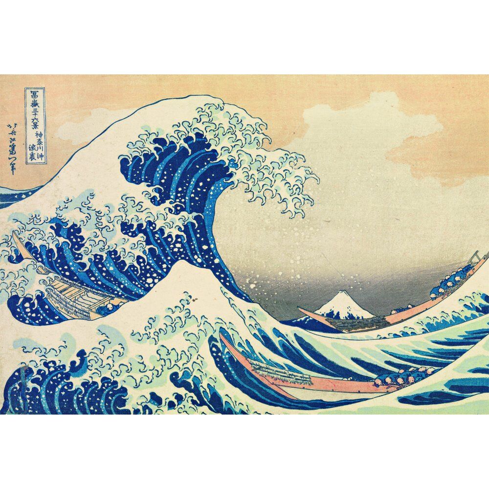 Museum Puzzle La Gran Ola de Kanagawa Hokusai 1000 Piezas