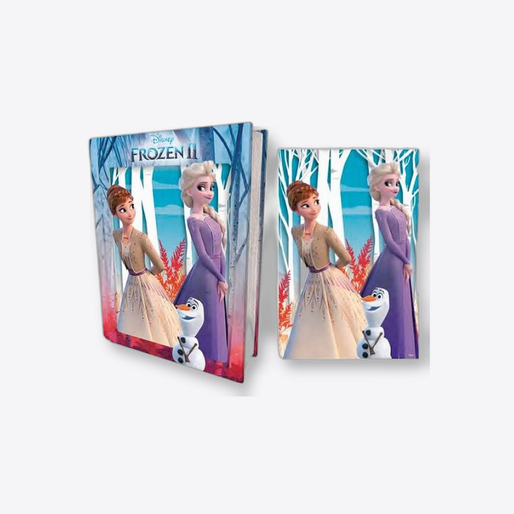 Desconocido Puzzle libro lenticular prime 3d disney frozen ii elsa anna y olaf 300 piezas (imagen 2 de 6)