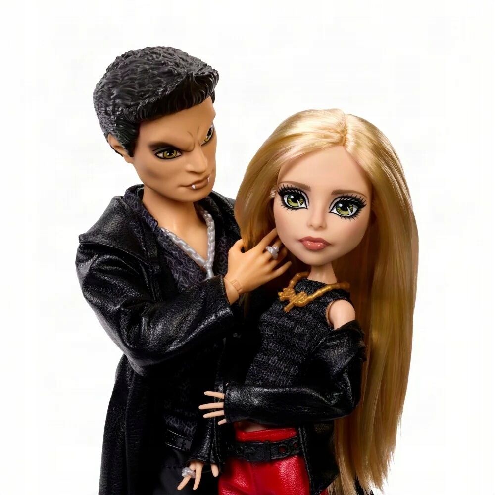 Mattel Set 2 muñecos Buffy & Angel Buffy Cazavampiros Monster High Skullector (imagen 7 de 10)