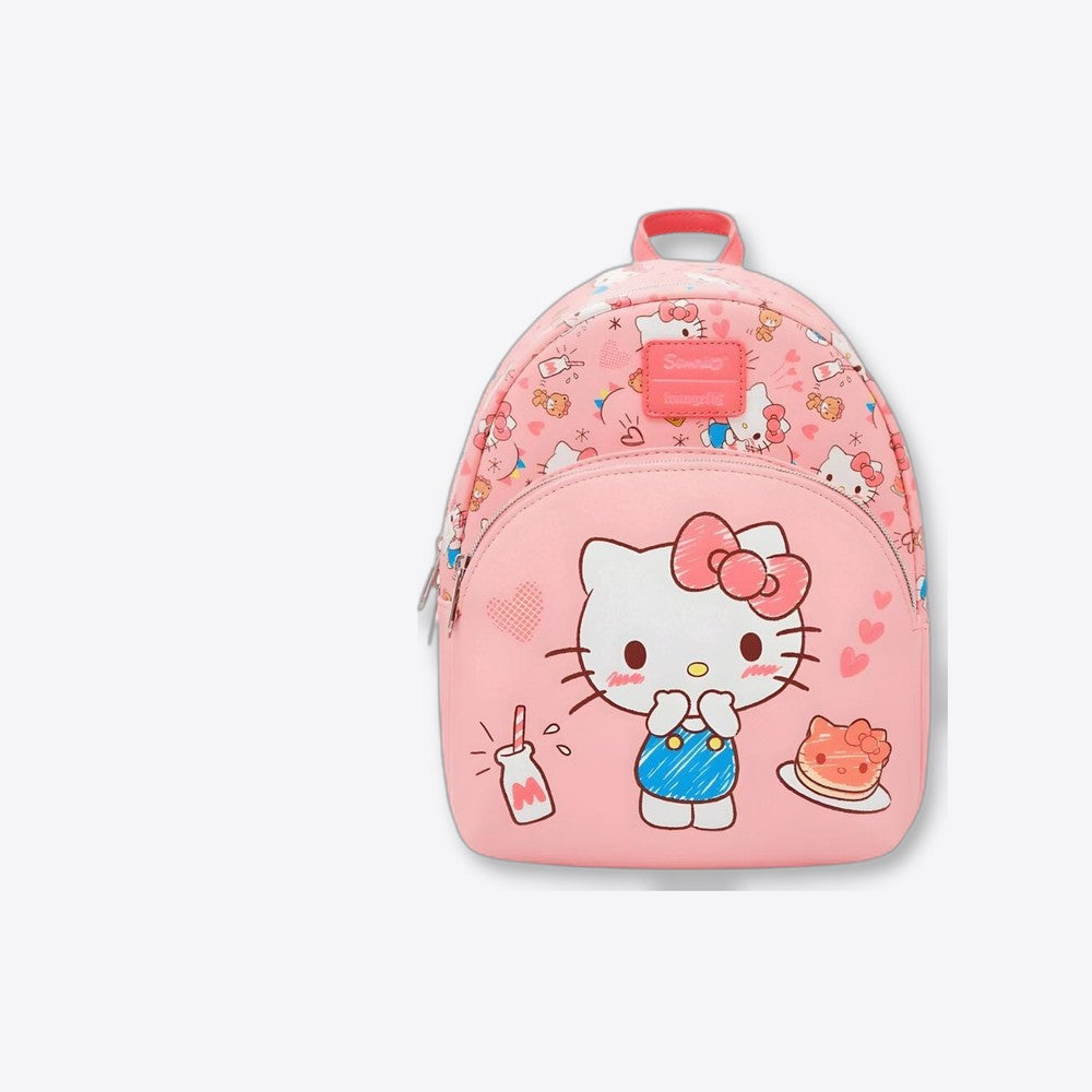 Lf | Lounfefly Mochila Tiny Chum & Treats Hello Kitty Loungefly 26cm (imagen 4 de 6)