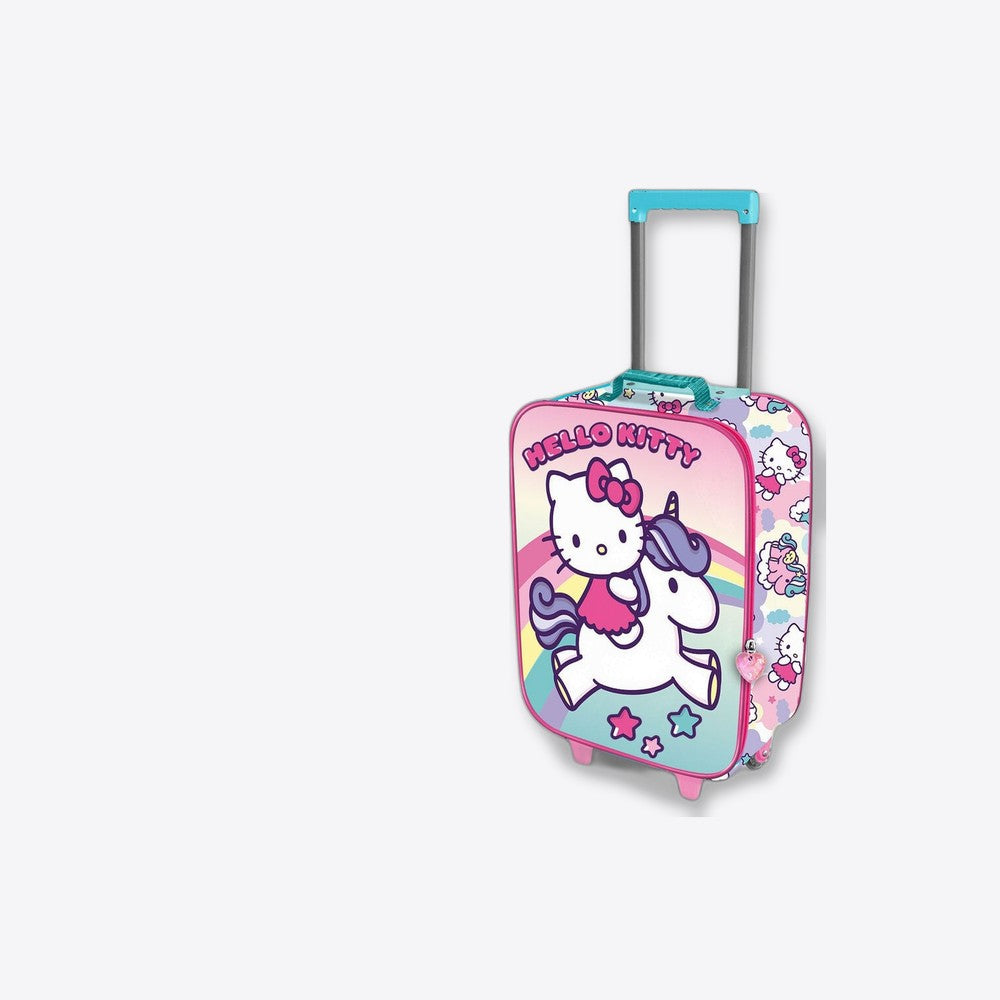 Karactermania Maleta trolley Unicorn Hello Kitty 46cm (imagen 4 de 6)